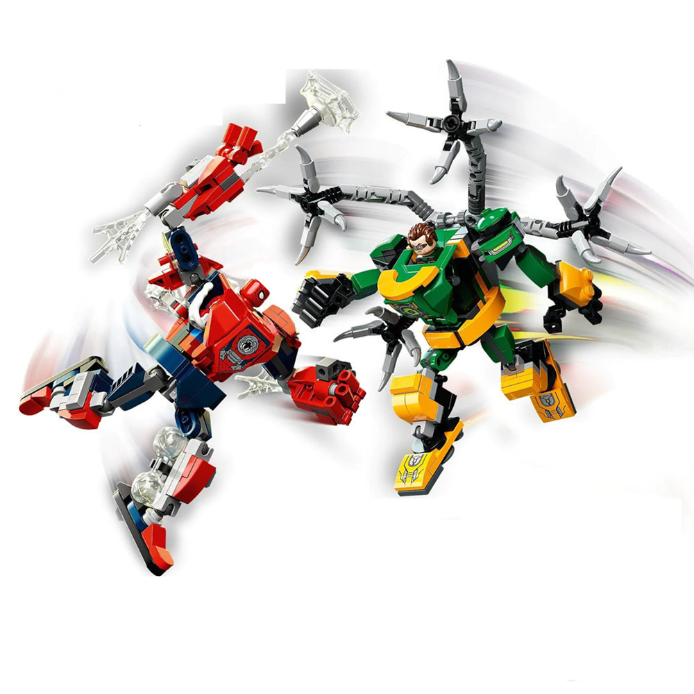 Model Kit Vs Figure - ซูเปอร์ฮีโร่ สไปเดอร์แมน VS ด็อกเตอร์ อ็อกโทปุส เมค