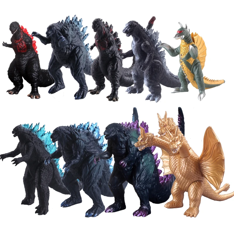 Model Kit Vs Figure - อะนิเมะภาพยนตร์ Godzilla Series Action Figure Burning