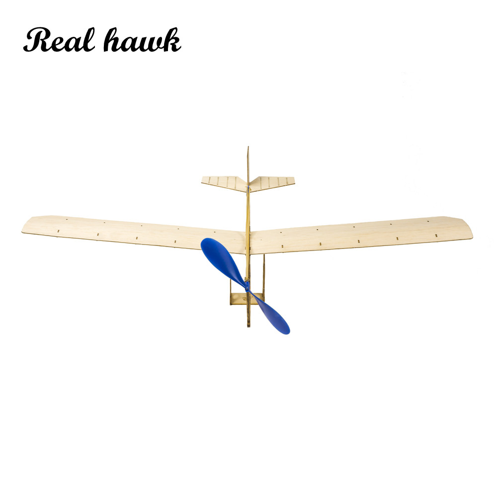 Model Kit Vintage - ชุดเครื่องบินยางรัด STEM, ของเล่นเครื่องร่อนไม้ DIY สำหรับเด็กเรียนรู้วิทยาศาสตร์, โครงการสร้างแบบจำลองวินเทจยุค