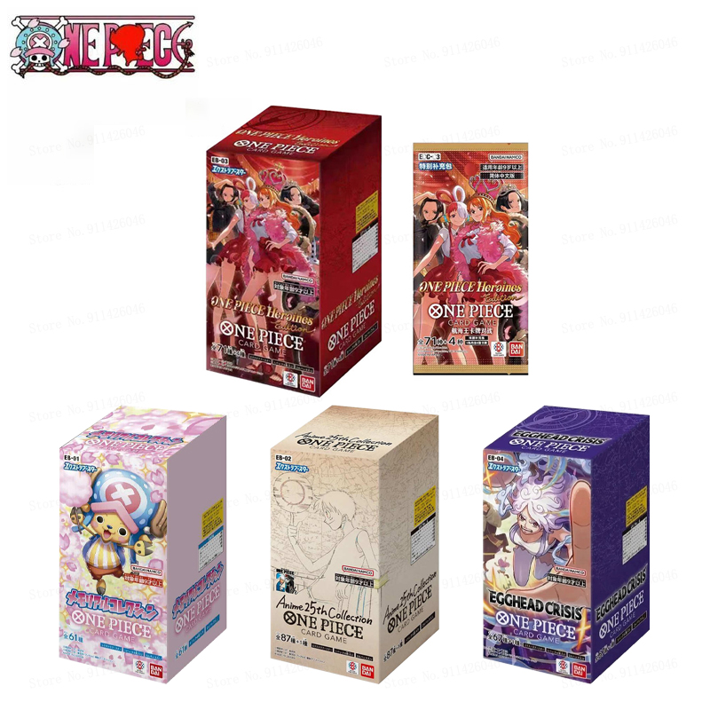 Model Kit One Piece Bandai - การ์ดสะสม OPCG วันพีซ ฉบับญี่ปุ่น รุ่น EB01/EB02/EB03/EB04