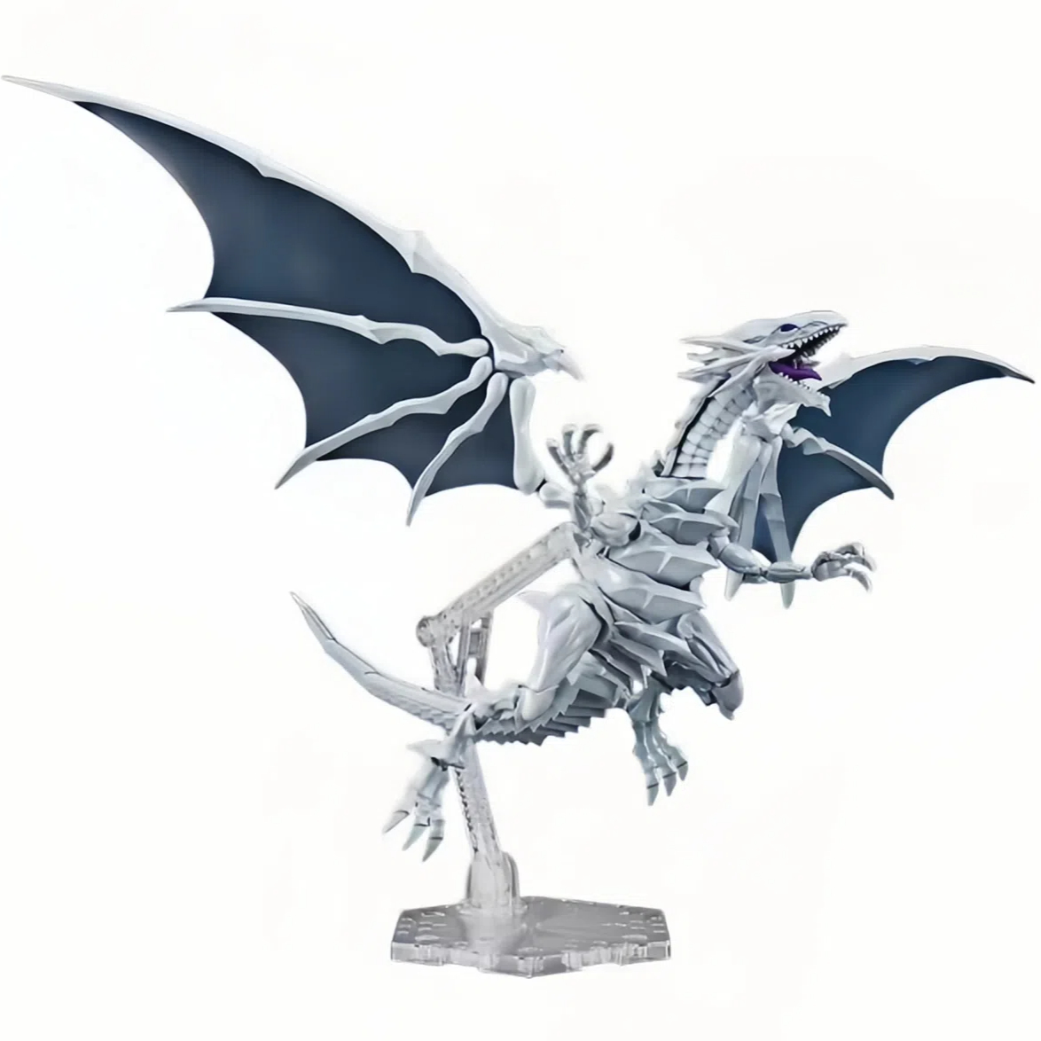 Model Kit Hemoxian - 【สินค้ามาใหม่】โมเดลประกอบตัวละคร Yu-Gi-Oh มังกรขาวตาฟ้า รุ่น Arrogant Dragon