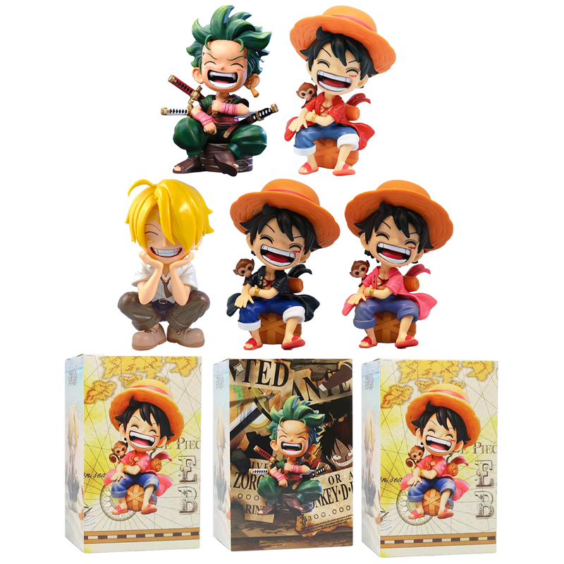 Model Kit One Piece Bandai - อะนิเมะชุดใหม่ ONE PIECE Luffy Solon Sanji