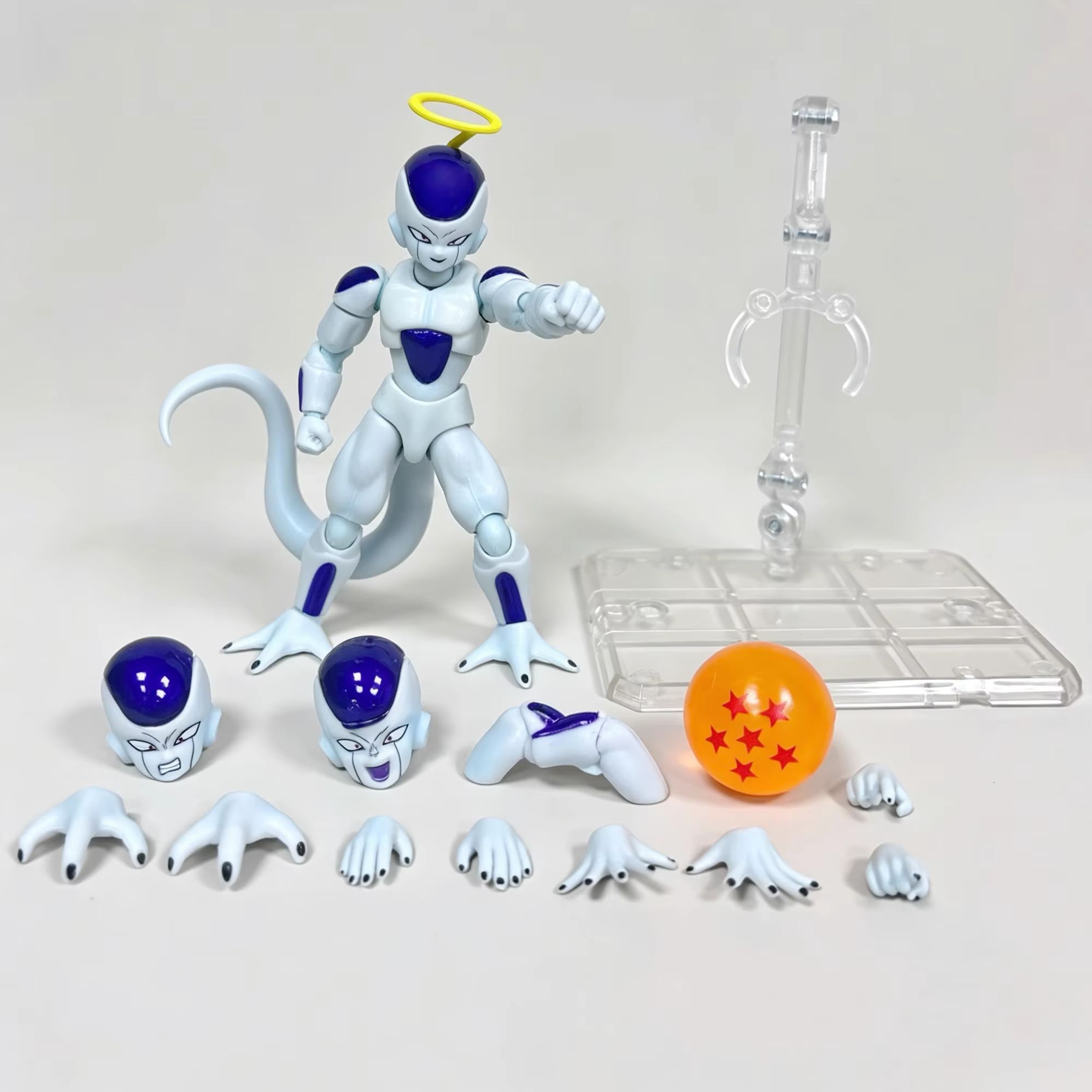 Model Kit Frieza - ฟิกเกอร์แบนได SHF ดราก้อนบอล ฟรีเซอร์ รูปแบบที่ 4