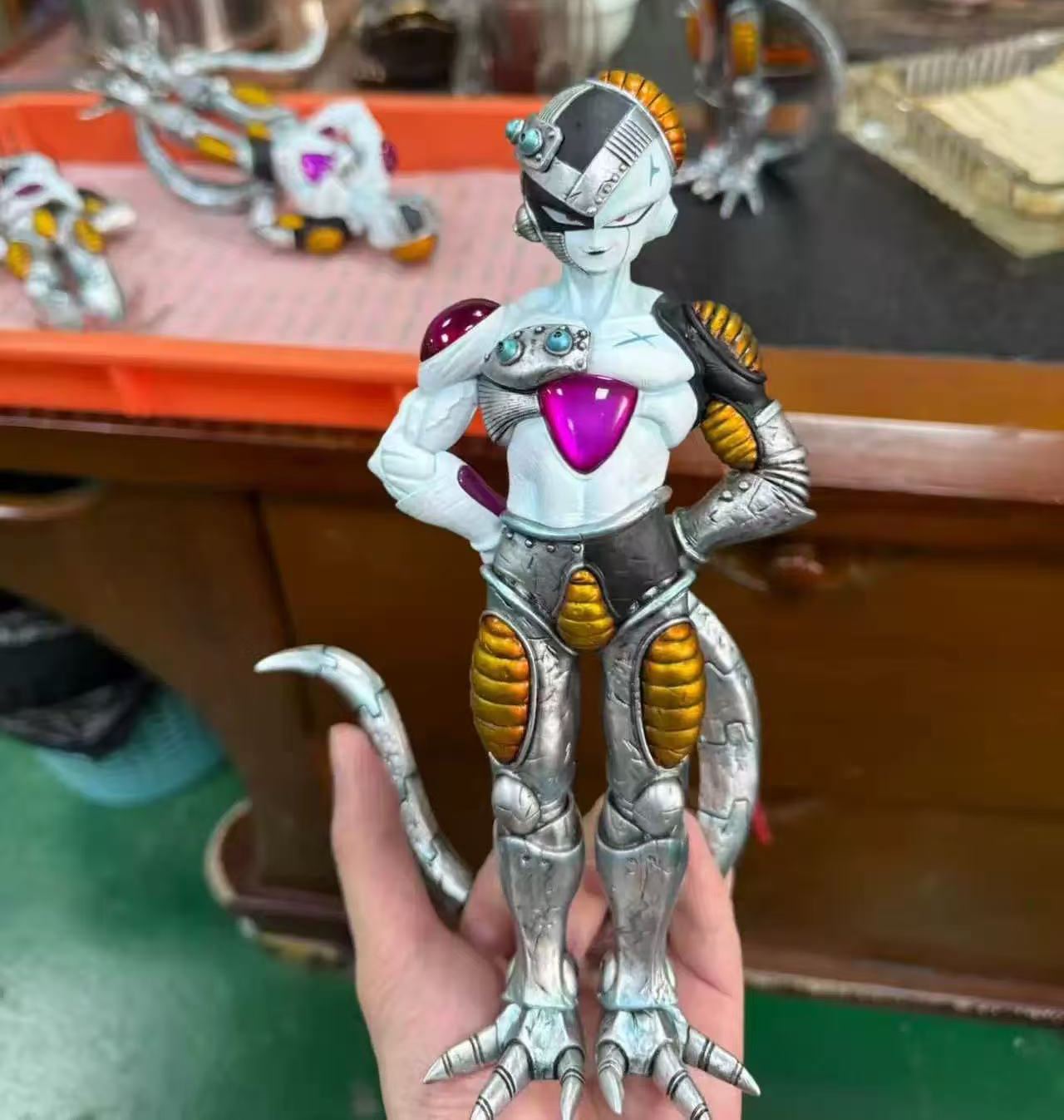 Model Kit Frieza - ดราก้อนบอล อนิเมะ เมชา ฟรีซ่า แอคชั่นฟิกเกอร์, ฟิกเกอร์