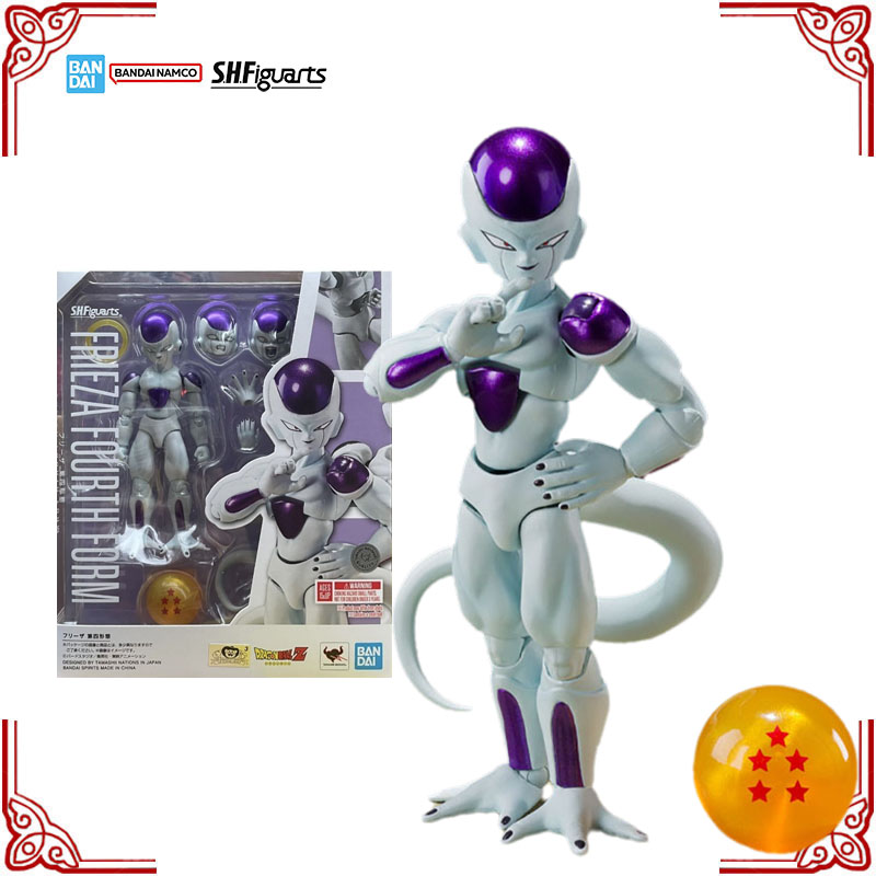 Model Kit Frieza - ของแท้จาก Bandai ดราก้อนบอล Z โมเดลคิท SHF
