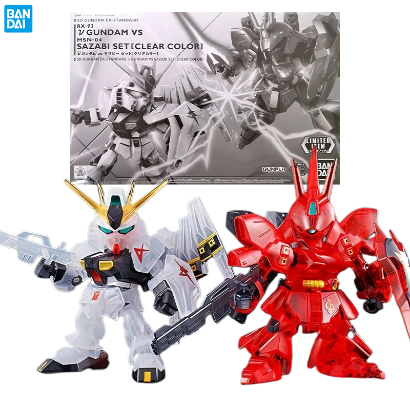 Model Kit Vs Figure - Bandai BB Warrior SD Nu Gundam
