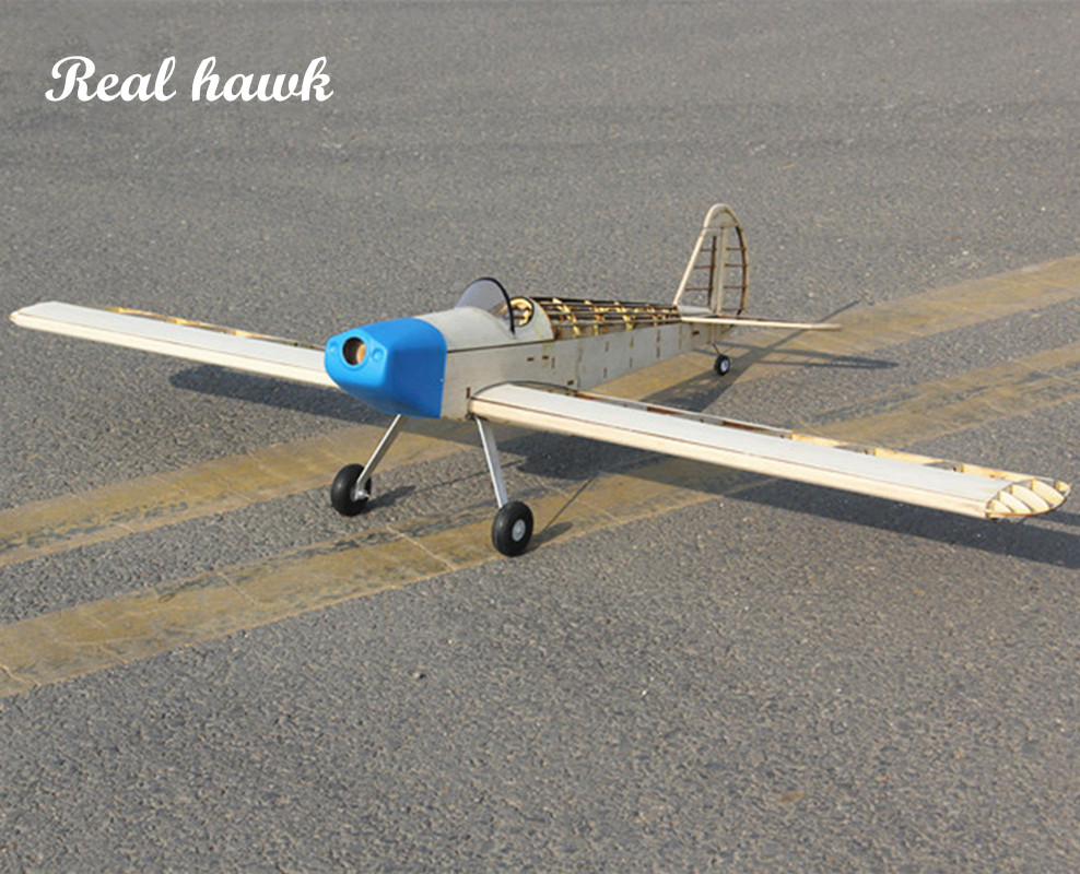 Frame Model Kit - เครื่องบิน RC 2.5cc ไม้บัลซาตัดด้วยเลเซอร์ชุดเครื่องบิน (ไนโตร) ปีกนก1000มม.