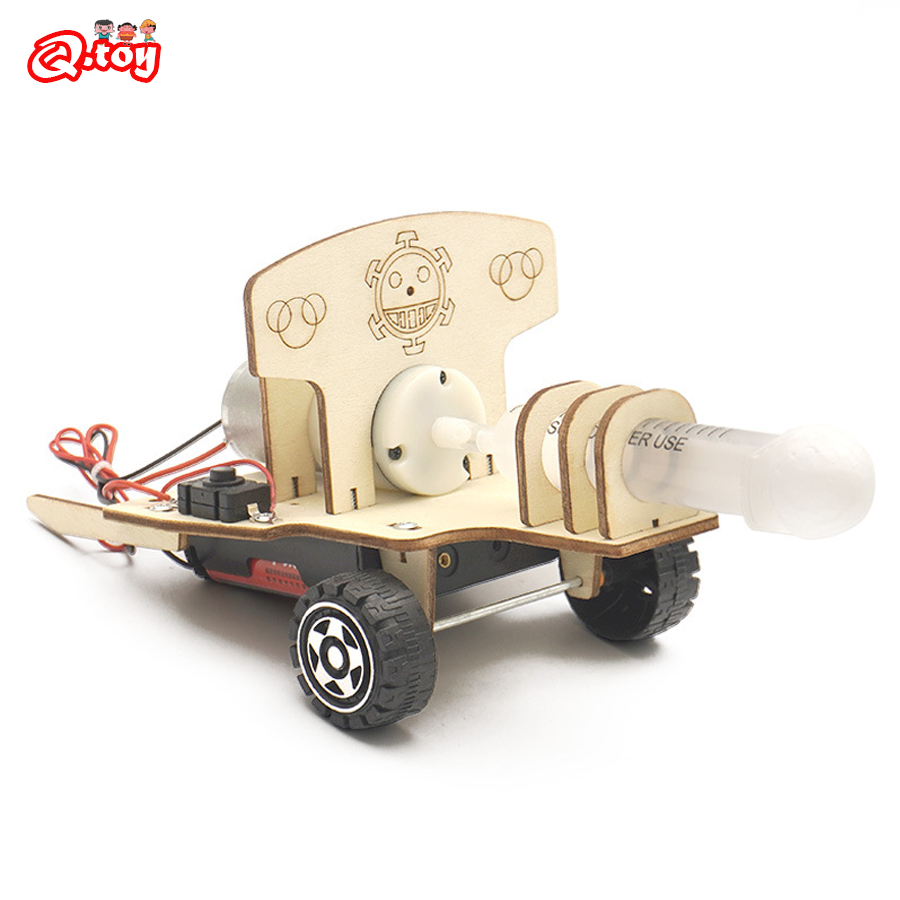 Model Kit Walmart - DIY ของเล่นวิทยาศาสตร์ทดลองชุดเครื่องมือ Air Cannon รุ่นฟิสิกส์ Air