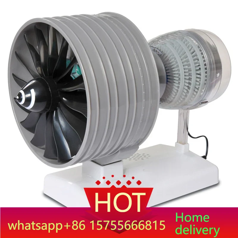 Model Kit Jet Engine - โมเดลเครื่องยนต์เครื่องบินเจ็ทจำลอง เครื่องยนต์เทอร์โบแฟน ของเล่นประกอบเองแบบ DIY