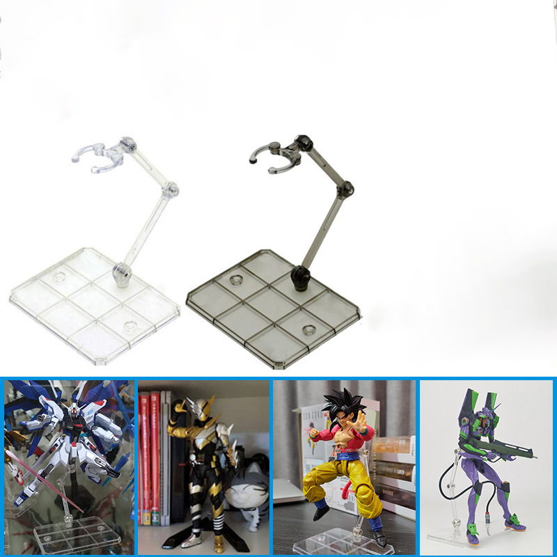 Model Kit Gunpla - Clear Action Figureขาตั้ง,ชุดAction Figureผู้ถือจอแสดงผลฐานตุ๊กตาสนับสนุนสําหรับHG RG SD