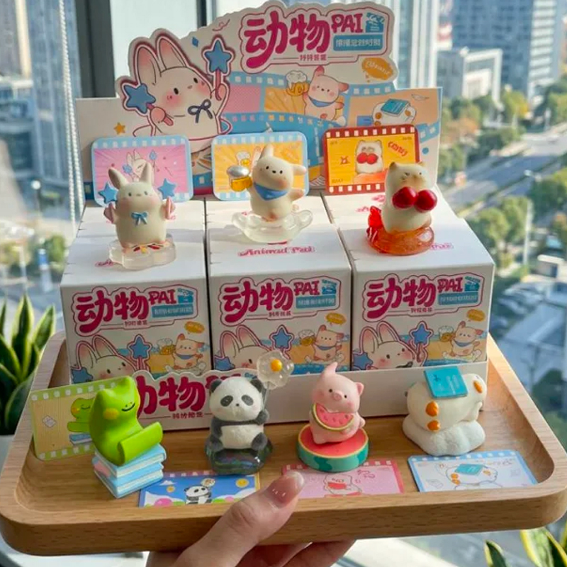 Frame Model Kit - ชุดของเล่น Animal Pai Emotion Freeze-Frame Moment