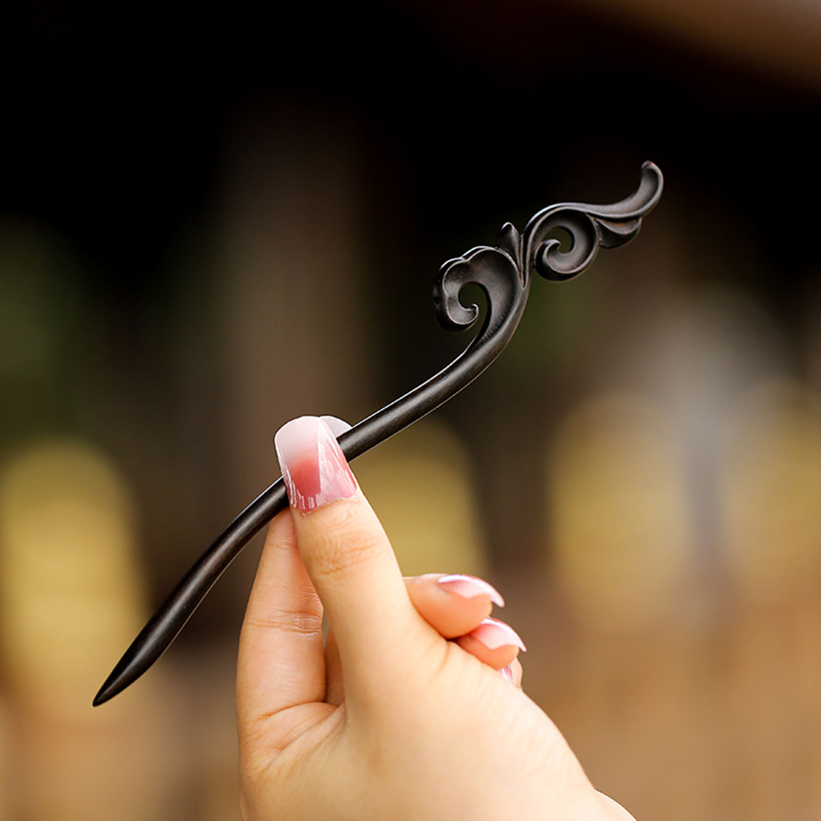 สไตล์จีนผม Minimalist ไม้จันทน - Model Kit Vintage บทวิจารณ์และราคา
