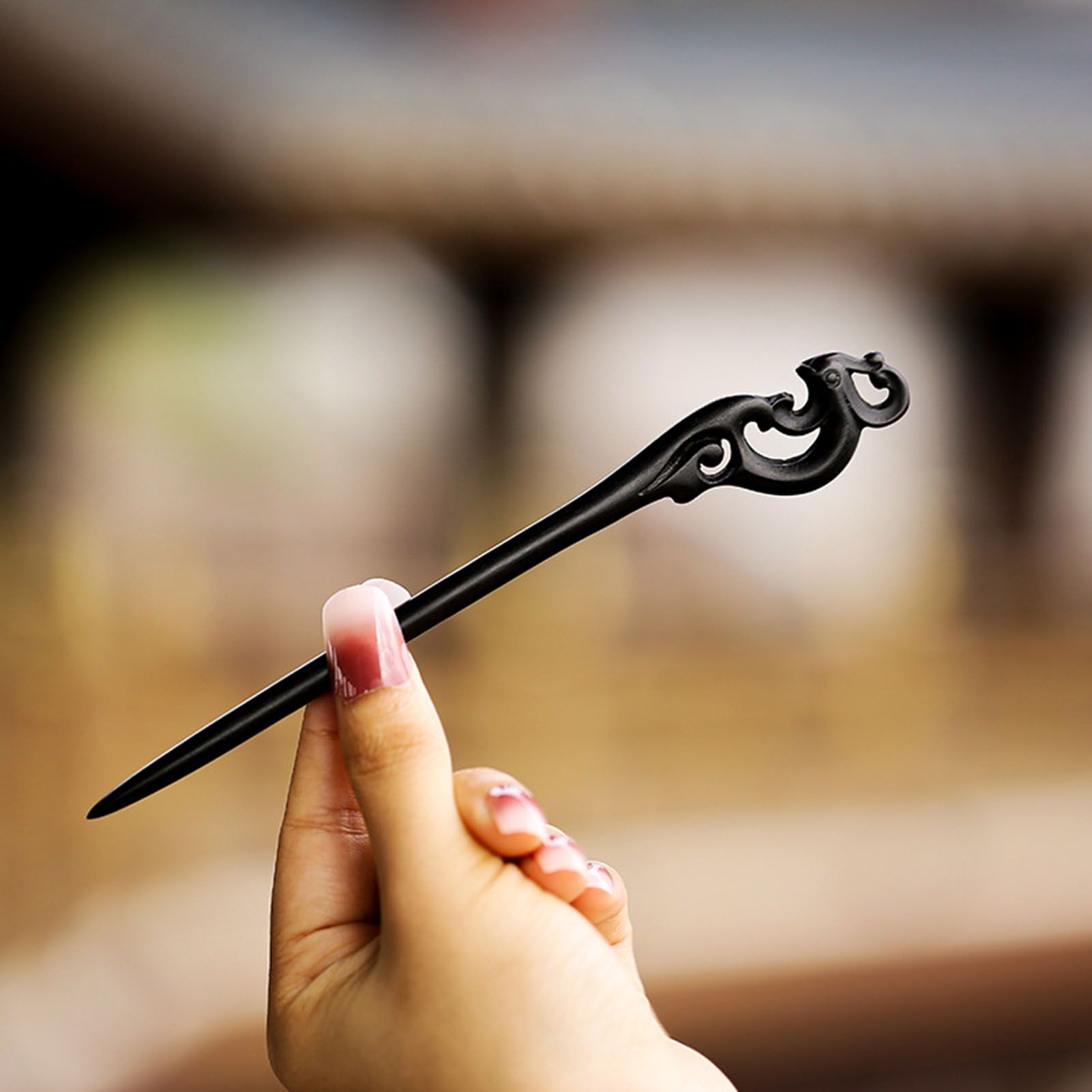 สไตล์จีนผม Minimalist ไม้จันทน - Model Kit Vintage บทวิจารณ์และราคา