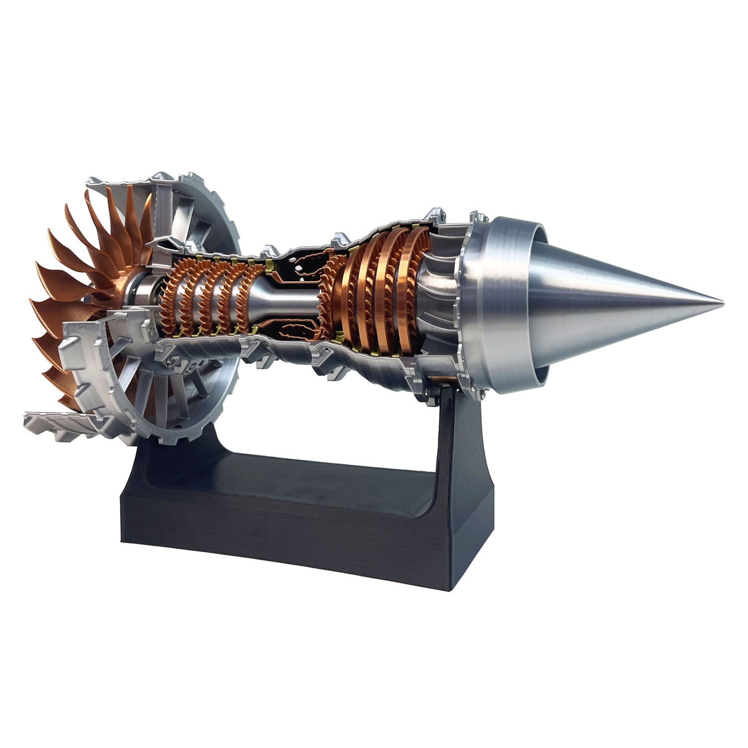 ชุดประกอบเครื่องยนต์เทอร์โบแฟน - Model Kit Jet Engine บทวิจารณ์และราคา