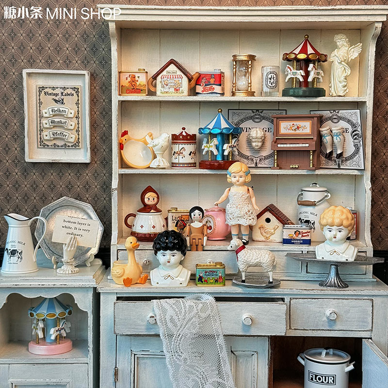 ชุดตุ๊กตาจิ๋วสไตล์วินเทจ ตุ๊กต - Model Kit Vintage บทวิจารณ์และราคา