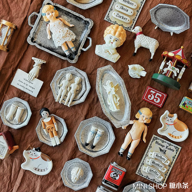 ชุดตุ๊กตาจิ๋วสไตล์วินเทจ ตุ๊กต - Model Kit Vintage บทวิจารณ์และราคา