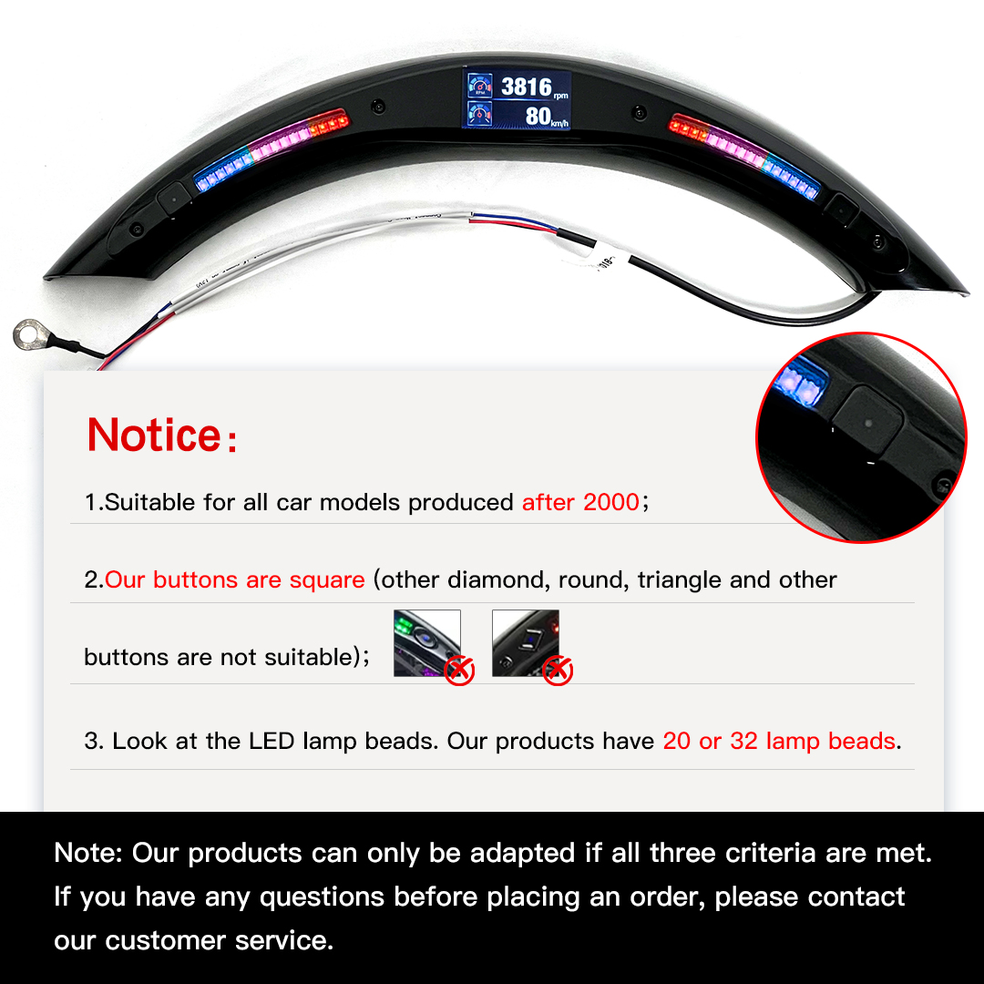 TDD LED Kit จอแสดงผลชุดพวงมาลั - Model Kit Motor บทวิจารณ์และราคา