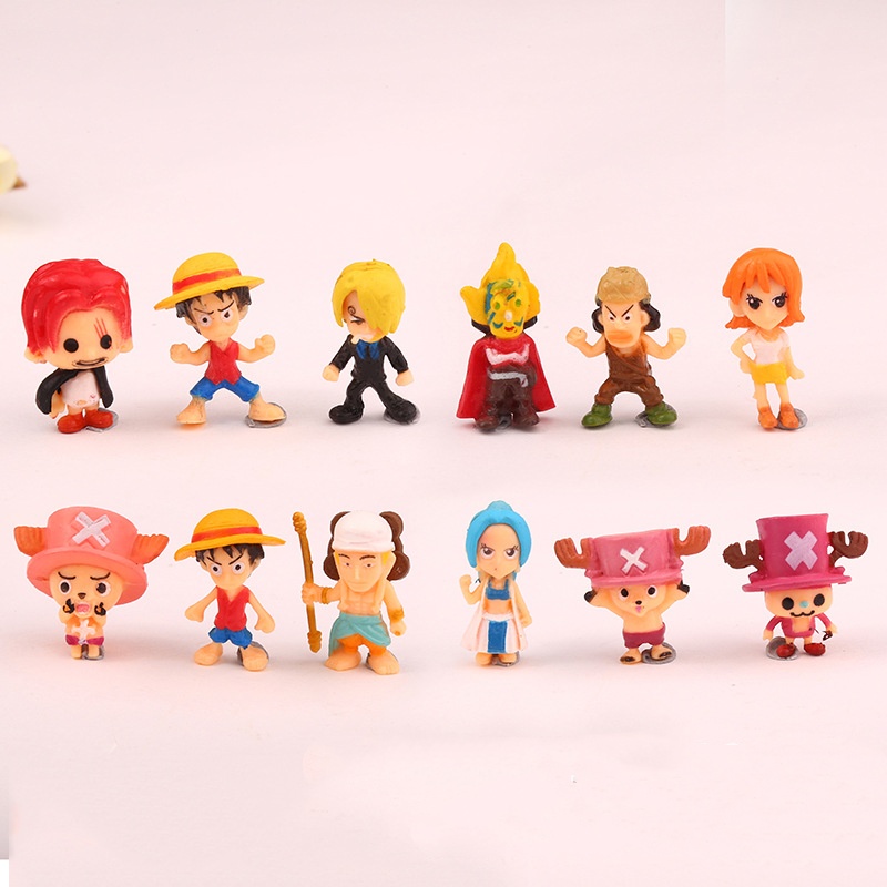 6-12 ชิ้น/เซ็ต One Piece ลิง D - Model Kit Thousand Sunny บทวิจารณ์และราคา