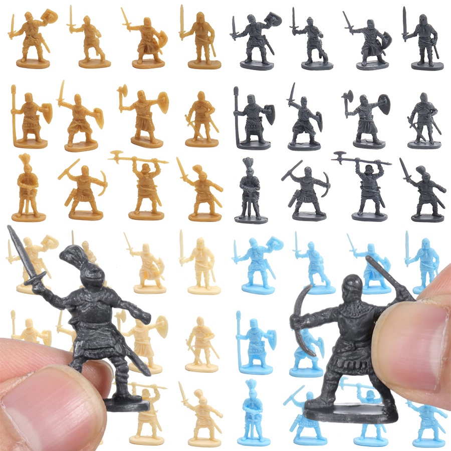 ฟิกเกอร์ทหารยุคกลางขนาดเล็ก 49 - Model Kit Gunpla บทวิจารณ์และราคา