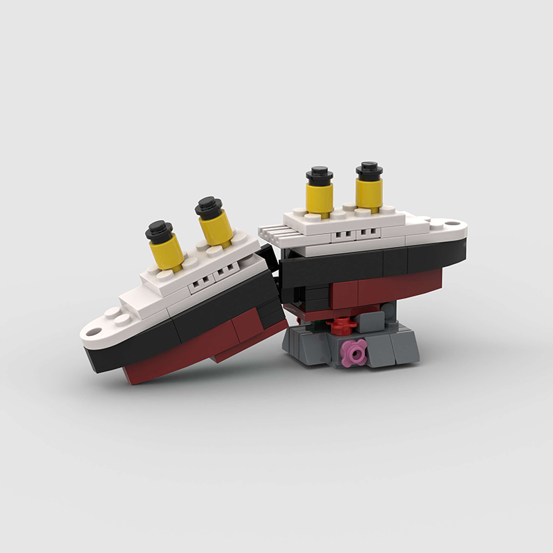 Mini RMS Titanic Sank เรือรุ่น - Model Kit Lucario บทวิจารณ์และราคา