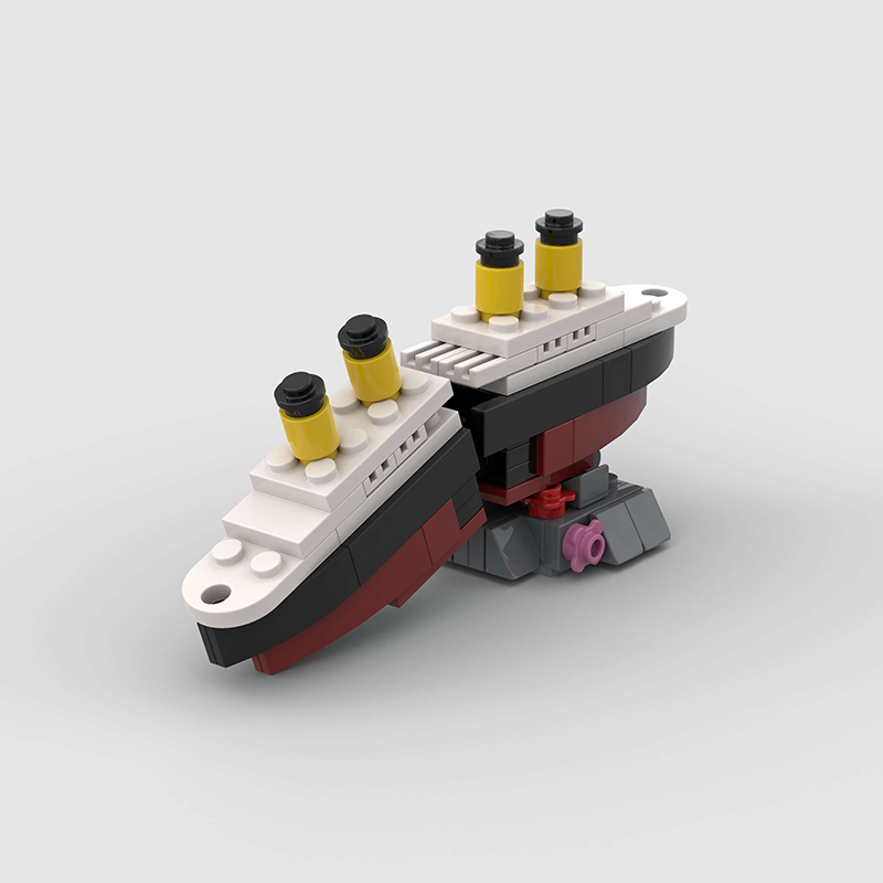Mini RMS Titanic Sank เรือรุ่น - Model Kit Lucario บทวิจารณ์และราคา