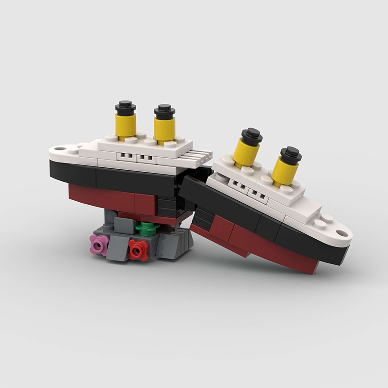 Mini RMS Titanic Sank เรือรุ่น - Model Kit Lucario บทวิจารณ์และราคา