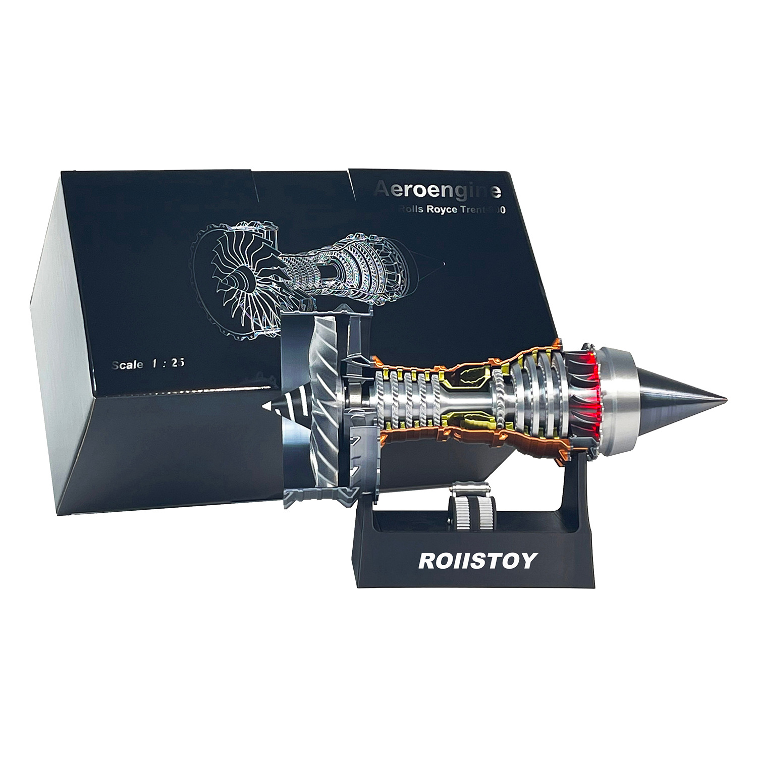 ชุดประกอบเครื่องยนต์เจ็ทแบบเทอ - Model Kit Jet Engine บทวิจารณ์และราคา