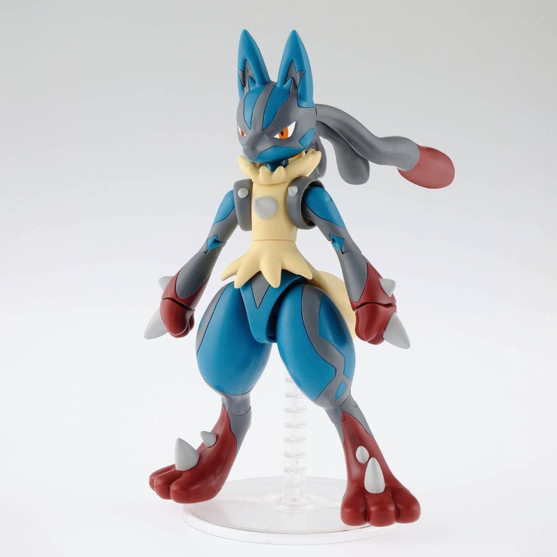 ในสต็อก Bandai Original POKEMO - Model Kit Lucario บทวิจารณ์และราคา