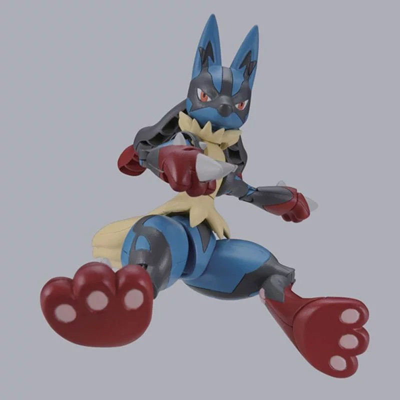ในสต็อก Bandai Original POKEMO - Model Kit Lucario บทวิจารณ์และราคา