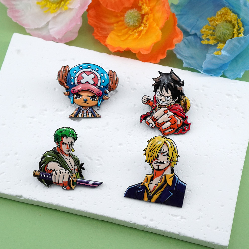 เข็มกลัดการ์ตูนวันพีซ 4 ชิ้น ช - Model Kit One Piece Bandai บทวิจารณ์และราคา