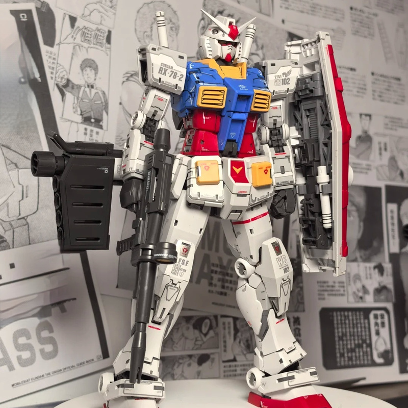 【ในสต็อก】FAT CAT รุ่น RX-78-2  - Model Kit Gundam Mg บทวิจารณ์และราคา