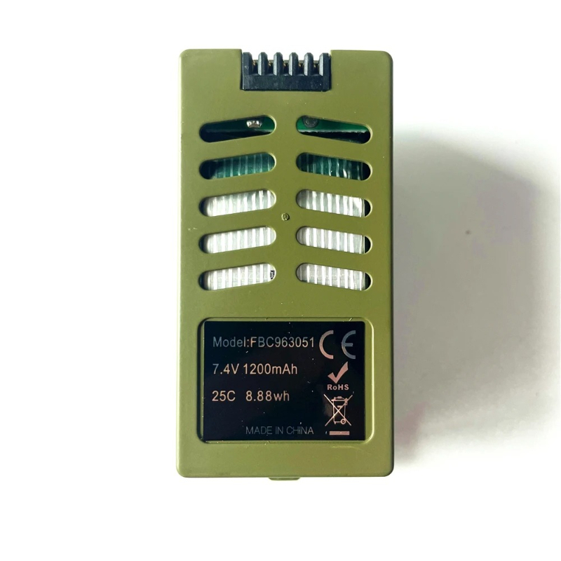 7.4V 1200mAh 25C แบตเตอรี่ลิโป - Model Kit Helicopter บทวิจารณ์และราคา