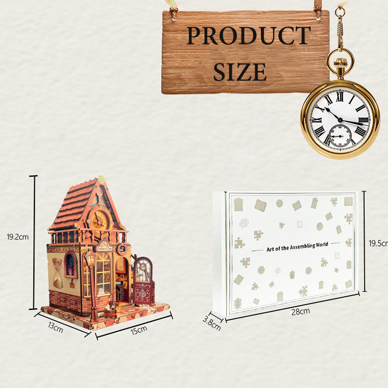 บ้านตุ๊กตาไม้แบบใหม่ รุ่น Time - Model Kit Walmart บทวิจารณ์และราคา