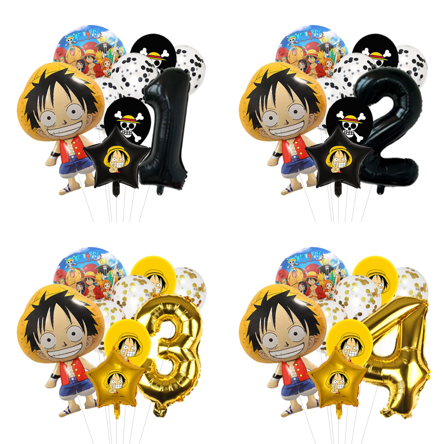 ชุดลูกโป่งวันเกิดวันพีซ ลูฟี่  - Model Kit One Piece Bandai บทวิจารณ์และราคา