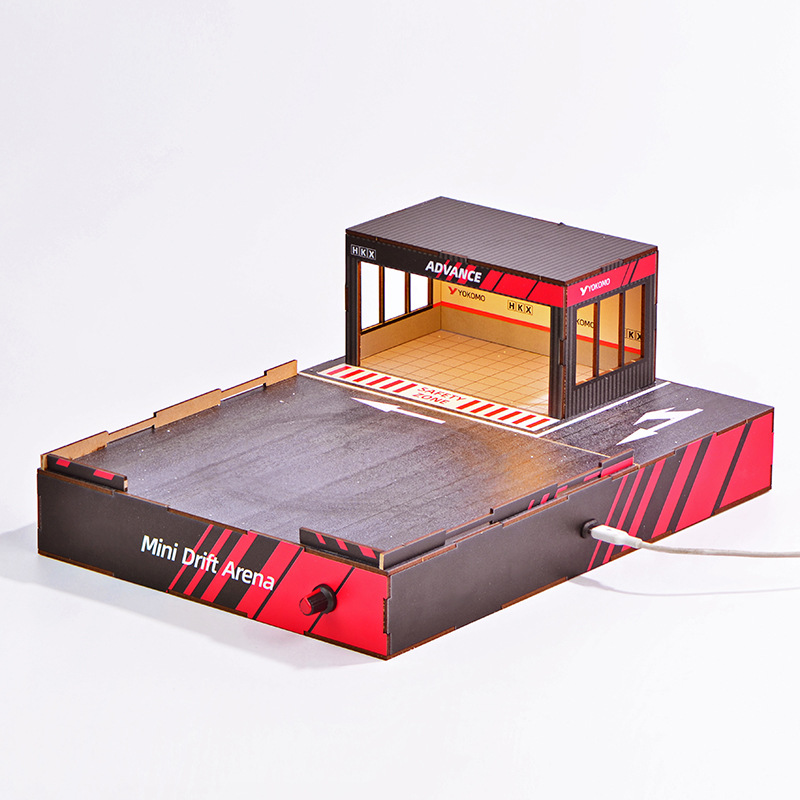 ชุดสร้างฉากรถดริฟท์ DIY ขนาด 1 - Model Kit Diorama บทวิจารณ์และราคา