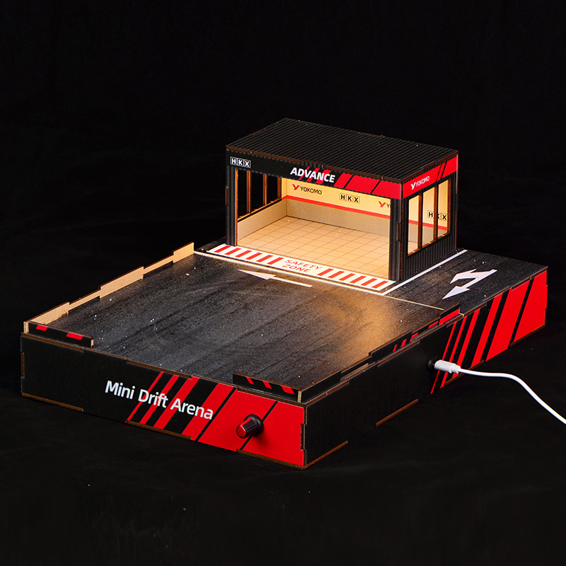 ชุดสร้างฉากรถดริฟท์ DIY ขนาด 1 - Model Kit Diorama บทวิจารณ์และราคา