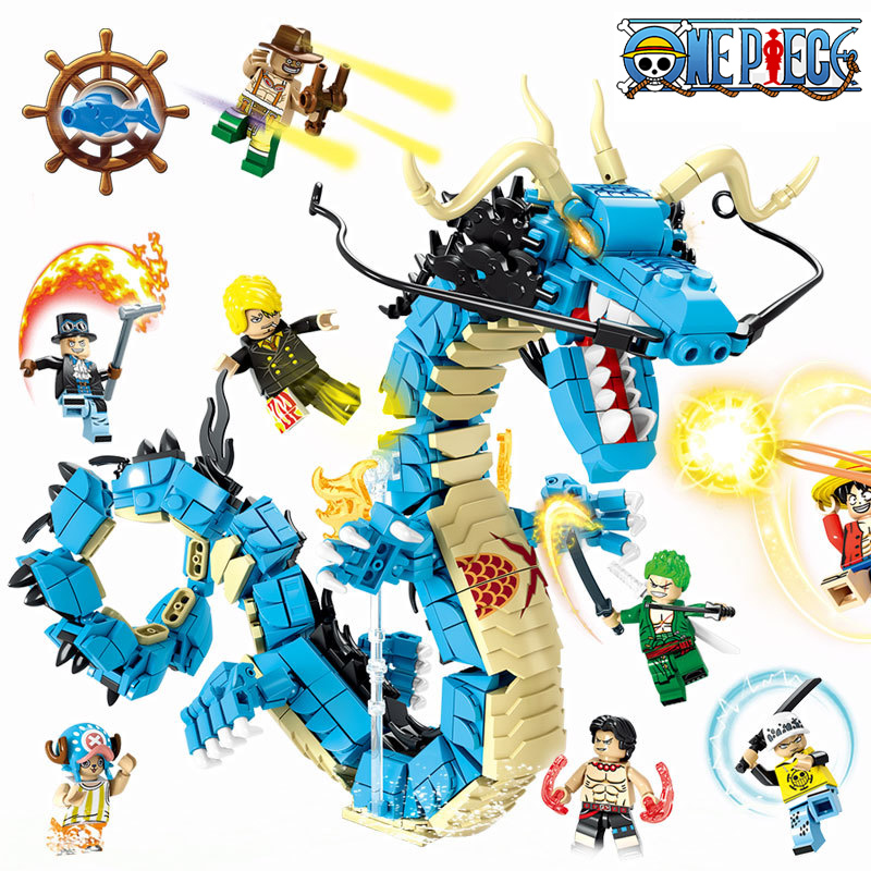 ตัวต่อวันพีซ 8in1 บลูดราก้อน ไ - Model Kit One Piece Bandai บทวิจารณ์และราคา
