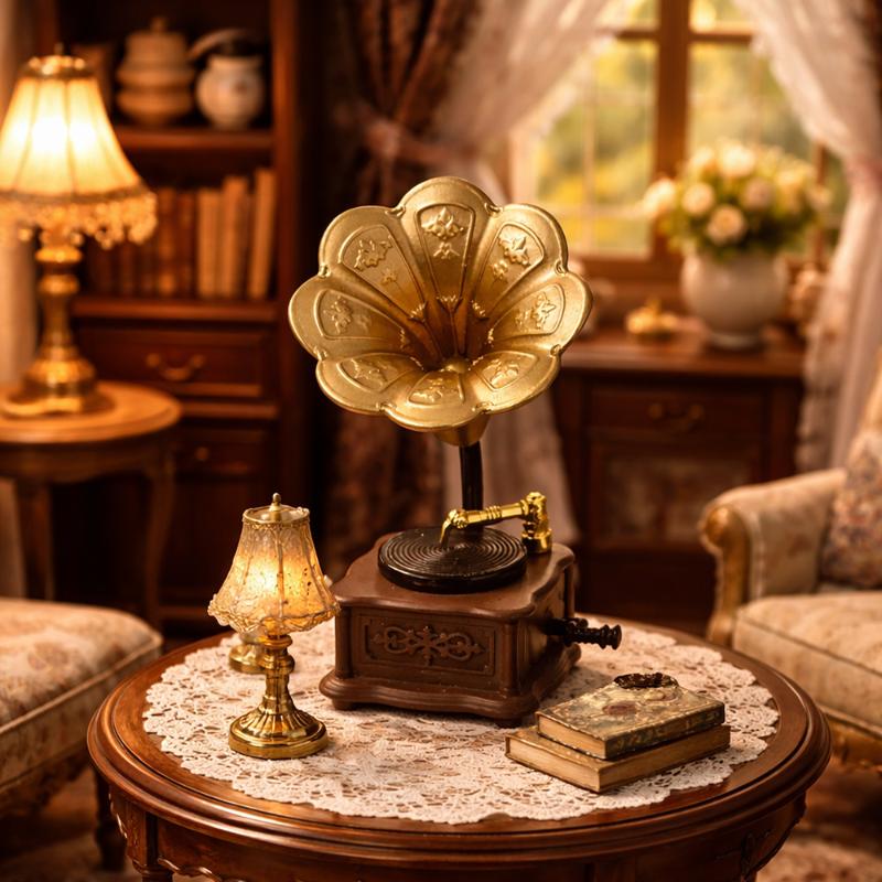 อุปกรณ์ตกแต่งห้องนั่งเล่น 1 ชิ - Model Kit Vintage บทวิจารณ์และราคา