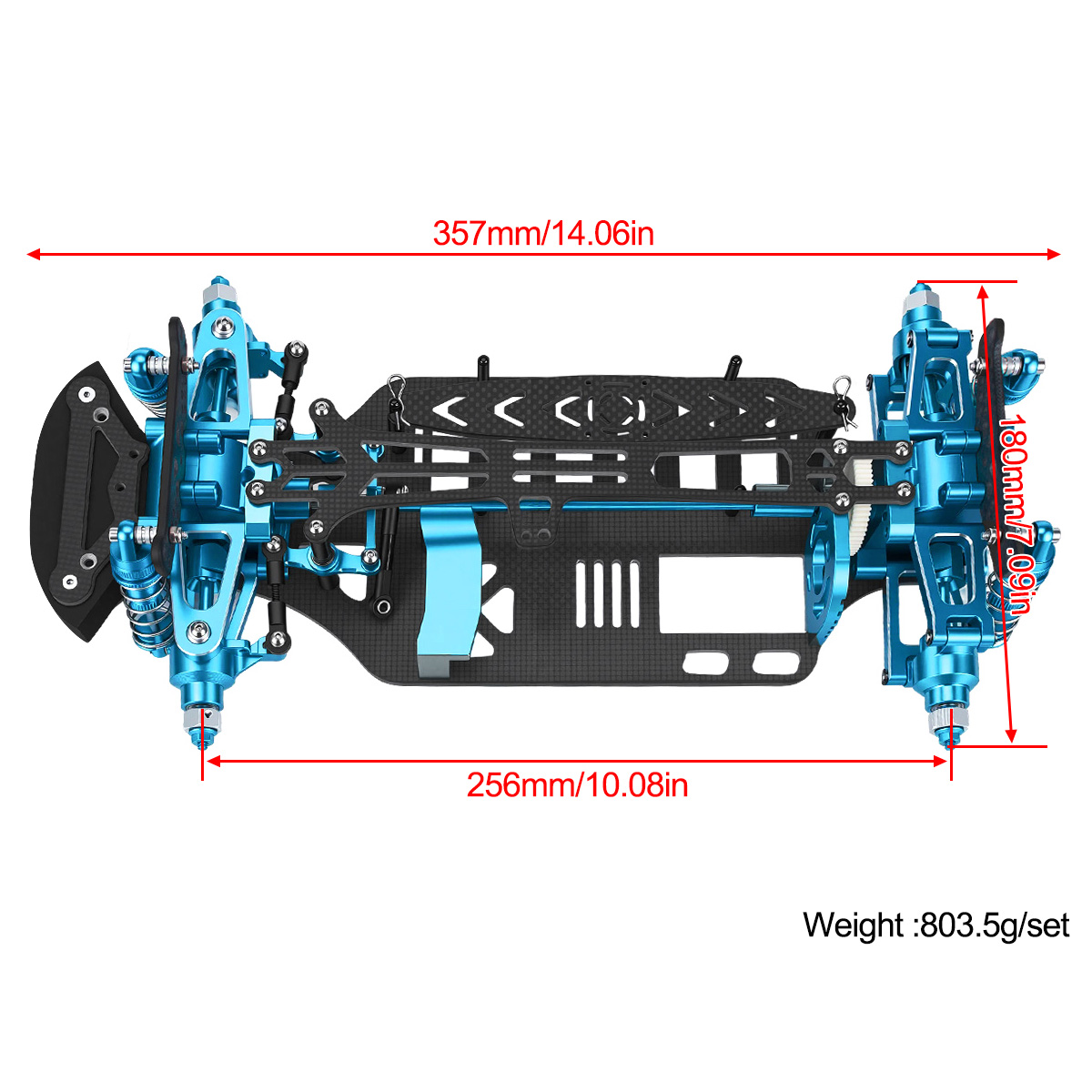 ชุดโครงอะลูมิเนียมและคาร์บอนไฟ - Model Kit Tamiya บทวิจารณ์และราคา