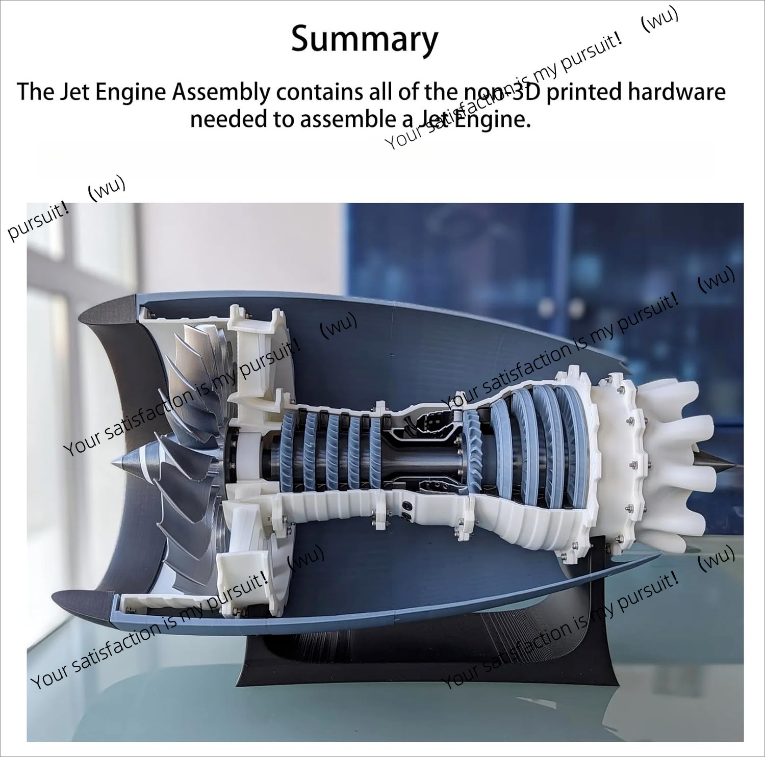 ชุดประกอบเครื่องยนต์เจ็ท รุ่น  - Model Kit Jet Engine บทวิจารณ์และราคา