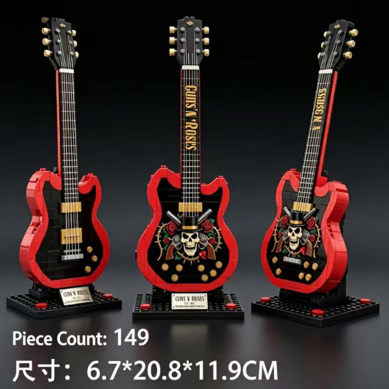 ชุดตัวต่อกีตาร์มินิ Guns N' Ro - Model Kit Gunpla บทวิจารณ์และราคา
