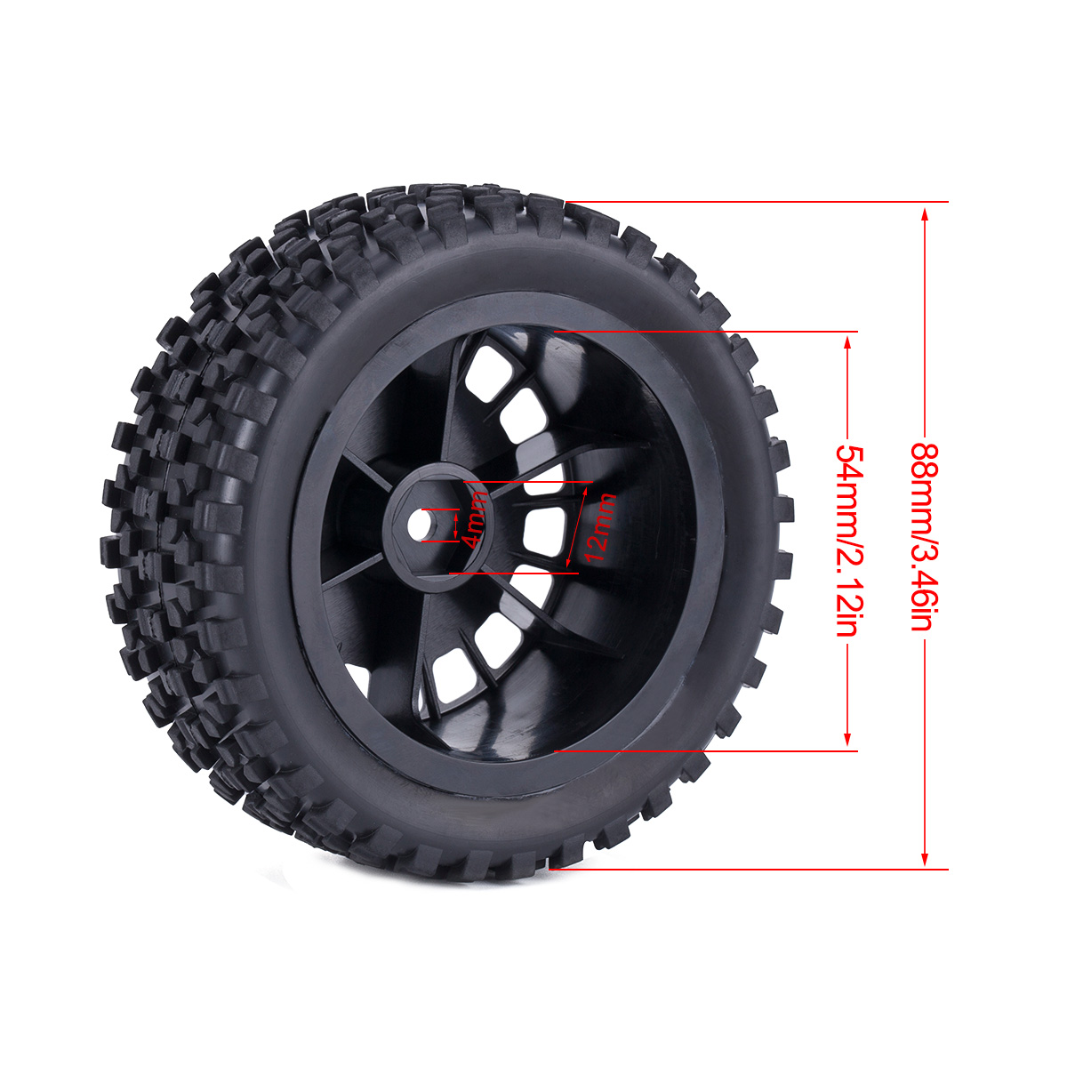 ยางรถแข่งแรลลี่สำหรับ1/10 wlto - Model Kit Tamiya บทวิจารณ์และราคา