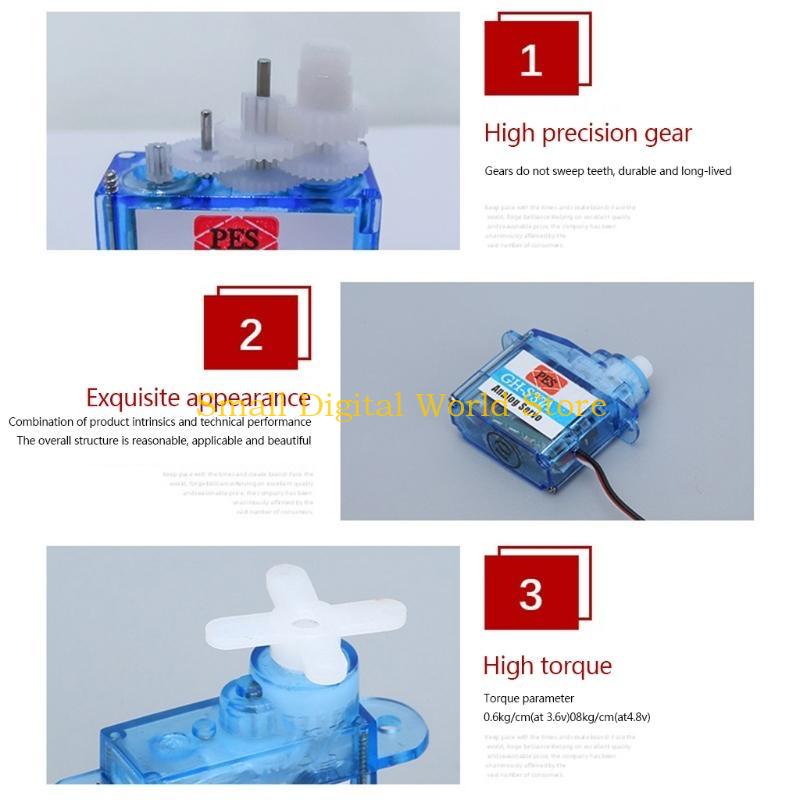 77UB Micro Servo มอเตอร์แขนชุด - Model Kit Motor บทวิจารณ์และราคา