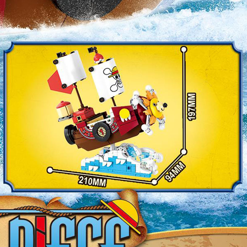มีสินค้าในสต็อก ชุดตัวต่อเรือโ - Model Kit One Piece Bandai บทวิจารณ์และราคา