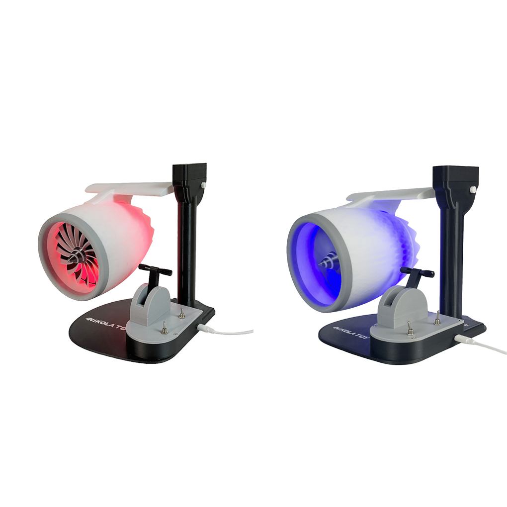 เทอร์โบพัดลมคอมพิวเตอร์ตั้งโต๊ - Model Kit Jet Engine บทวิจารณ์และราคา