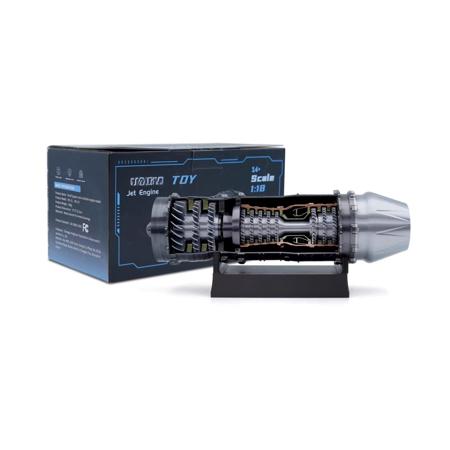 ชุดประกอบเครื่องยนต์เครื่องบิน - Model Kit Jet Engine บทวิจารณ์และราคา